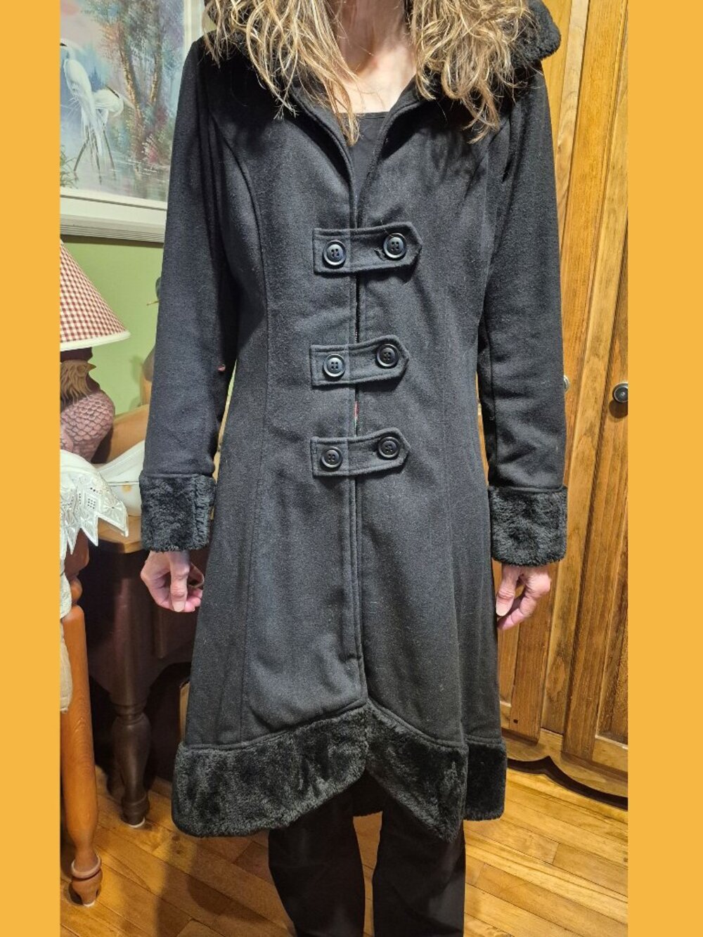 Autumn dress coat, medieval style